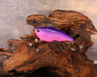 2.25" Lipless Crankbait ( Purple Back )