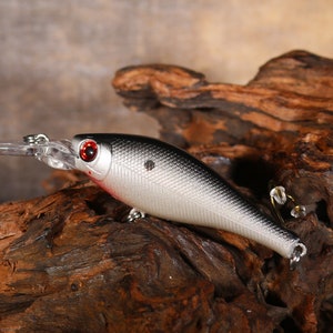 2.5” Flick Bait Walleye & Saugeye Bait ( Silver Shad )
