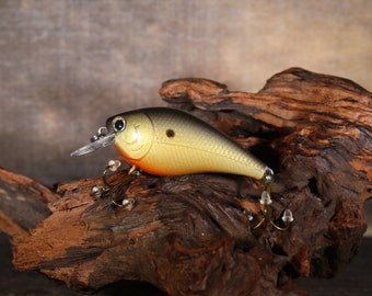 Limited Edition Bumblebee Squarebill Crankbait: Collector's Fishing Lure -  Etsy