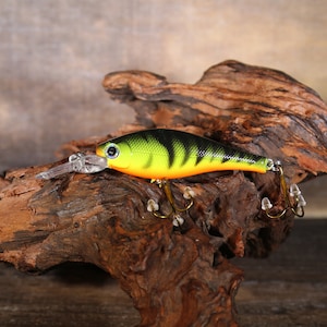 2.5” Flick Bait Walleye & Saugeye Bait ( Fire Tiger )