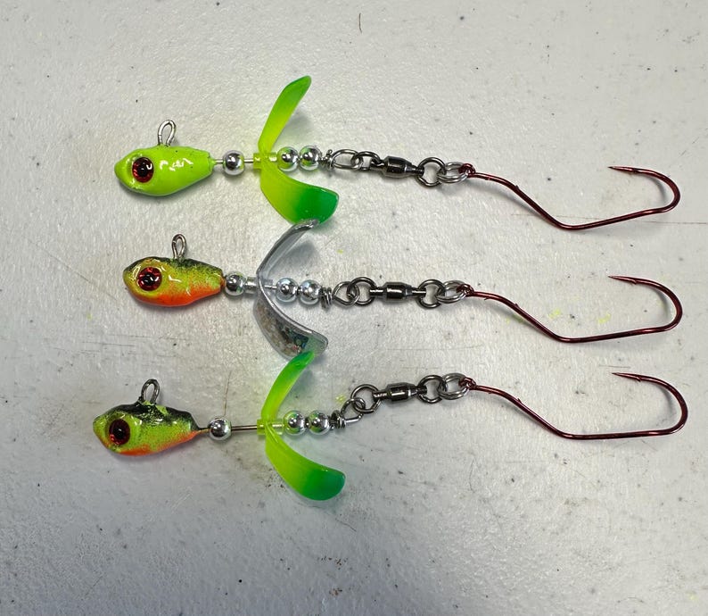 Saugeye Rigs Ultra Minnow Eye Catcher Saugeye & Walleye Bait by HHB - Etsy