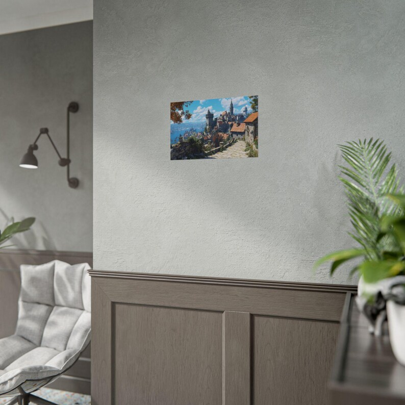 Old Town Reach Game of Thrones Rolled Poster, Hightowers Castle