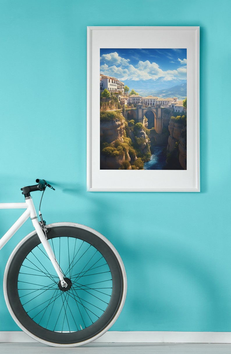 Spanish Andalusian Wall Art, Spanish Art Canvas, Spanish Wall Art