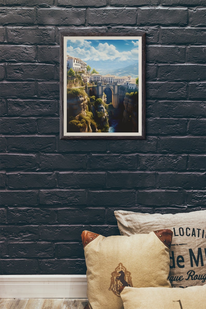 Spanish Andalusian Wall Art, Spanish Art Canvas, Spanish Wall Art