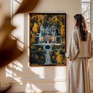 Bojnice Castle in Bojnice Slovakia Wall Art, Castle Decor, Slovakia Artwork, Architectural Wall Print, Home Decor