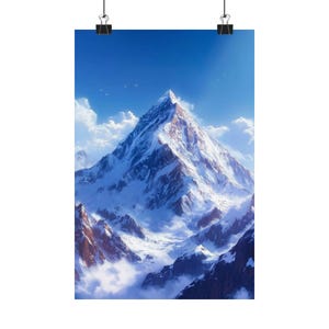 Majestätisch Everest: Himalaya-Grenzland Kunstdruck