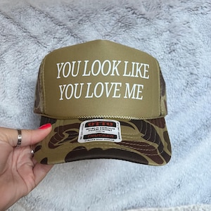 Riley Green Ella Langley Inspired You Look Like You Love Me Country Trucker Hat