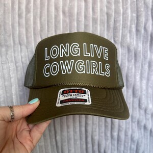 Morgan Wallen Inspired Long Live Cowgirls Country Western Trucker Hat