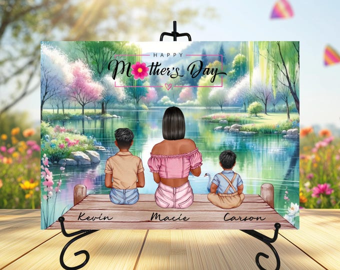 Customizable Mother's Day Glass Cutting Board
