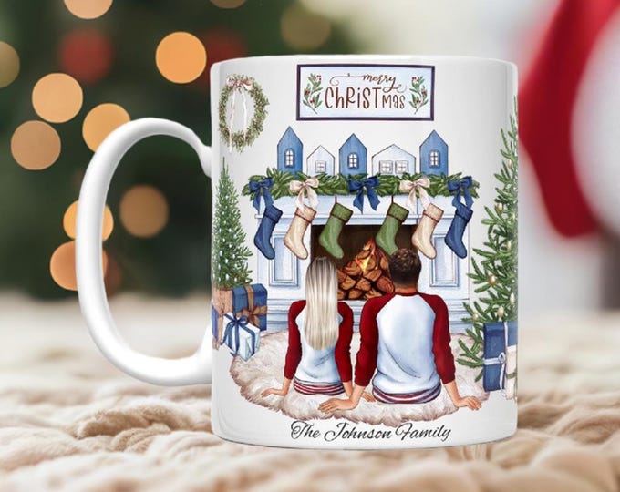 Family Christmas Customizable Mug