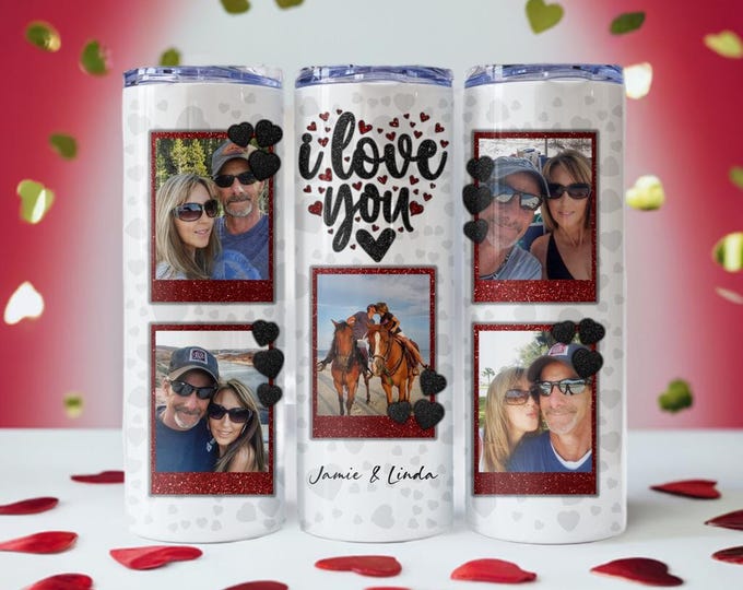 I love you Picture Tumbler