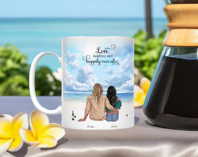 Couple in Love Customizable Mug