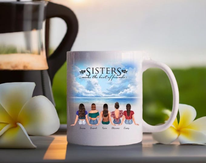 Sisters/Best Friends Customizable Mug