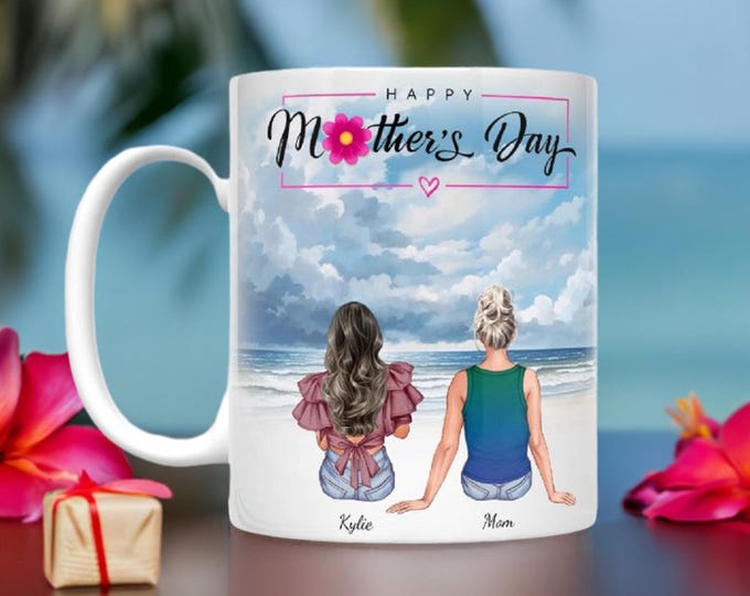 Mother's Day Customizable Mug with Grown Children