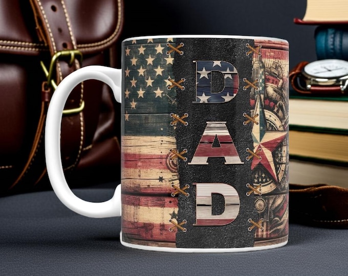 Patriotic Dad Mug