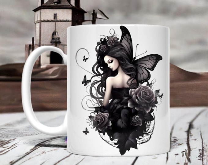 Black-Winged Pixie Mugs