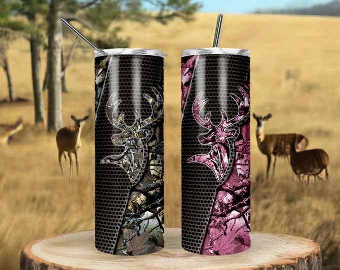 His/Her Camo Tumblers