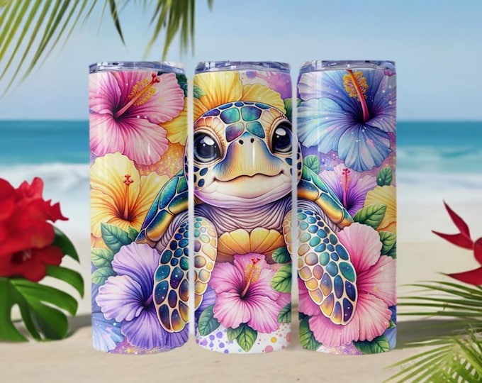Baby Sea Turtle Tumblers (3 styles)