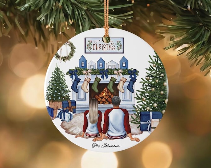 Family Christmas Customizable Ornament