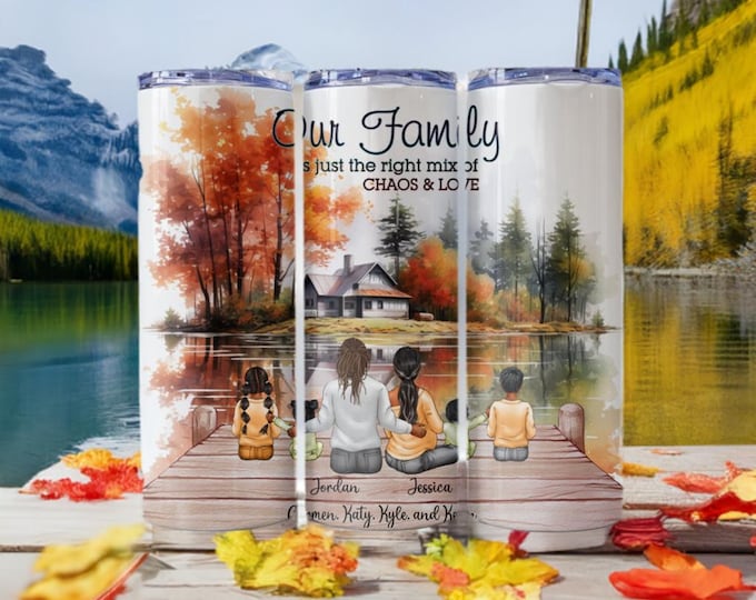 Fall Family Customizable Tumbler