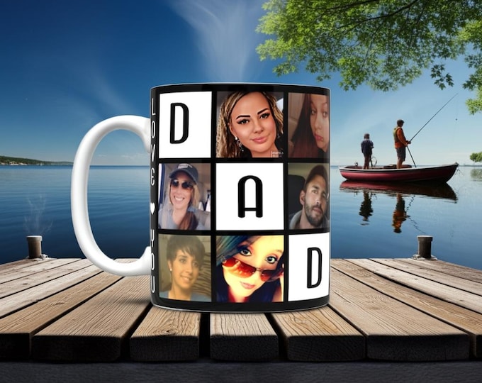 I Love You Dad Customizable Picture Mug