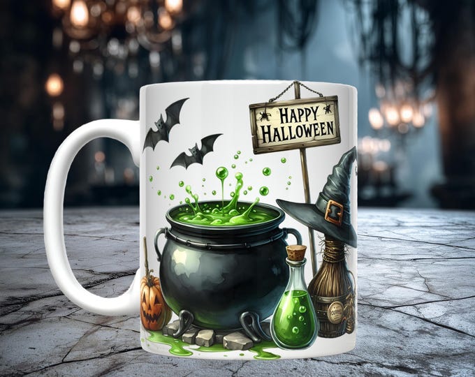 Halloween Mugs (10 styles)