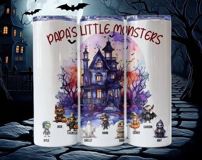 Little Monsters Customizable Tumbler