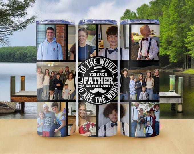 Father's Day Picture Tumbler