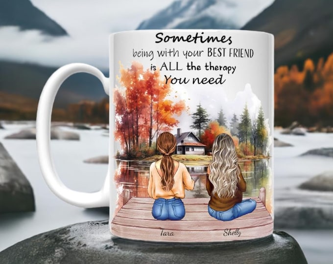 Fall Friends Customizable Mug