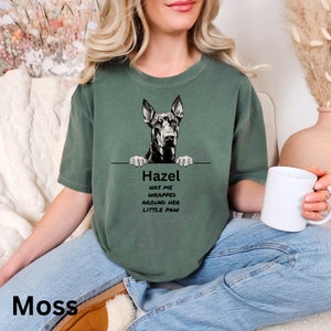 Custom Pet Portrait Shirt: Personalized Dog Breed Unisex Tee