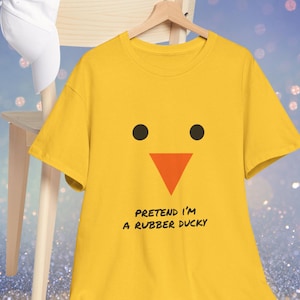 Easy Halloween costume, Pretend I&#39;m a slice of American Cheese, banana, sunshine, ducky, sunflower, butter, school bus, bee -yellow Tshirt