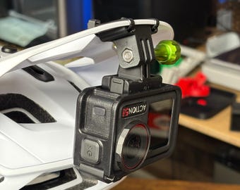Improved Visor Mount for Fox SpeedFrame Pro RS – Secure Action Cam Mount