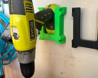 Ryobi Power Drill Tool 18V Wall Mount Holder