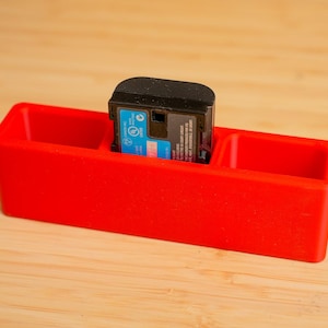 Canon LP-E6 Battery Case Holder - Holds 3 Batteries