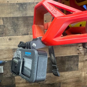 Fox Proframe Full Face Helmet - GoPro Chin Mount