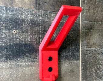 Helmet Wall Mount with Key Holder | MTB, Dirt Bike & Motorcycle Storage