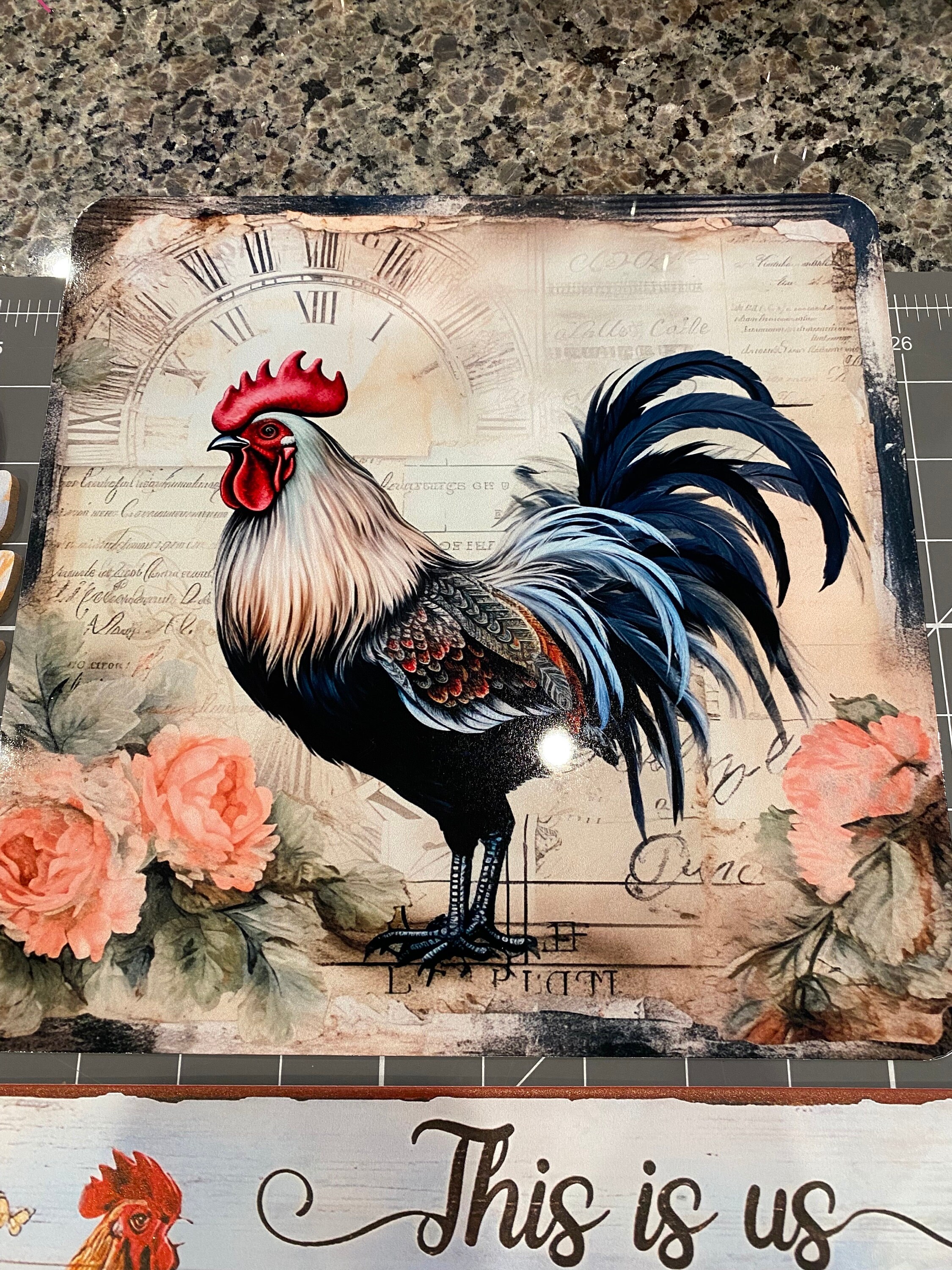 Rooster Custom Front Door Wreath, Custom Gift to Yourself or Someone