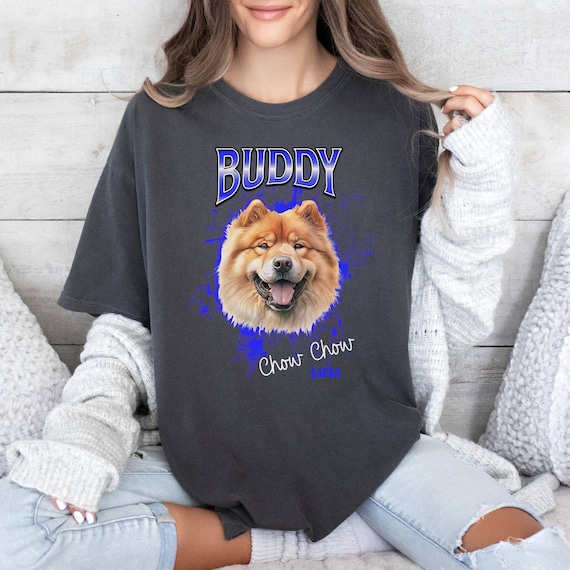 Custom Retro Dog Tshirt, Comfort Colors Dog Face Shirt, Vintage