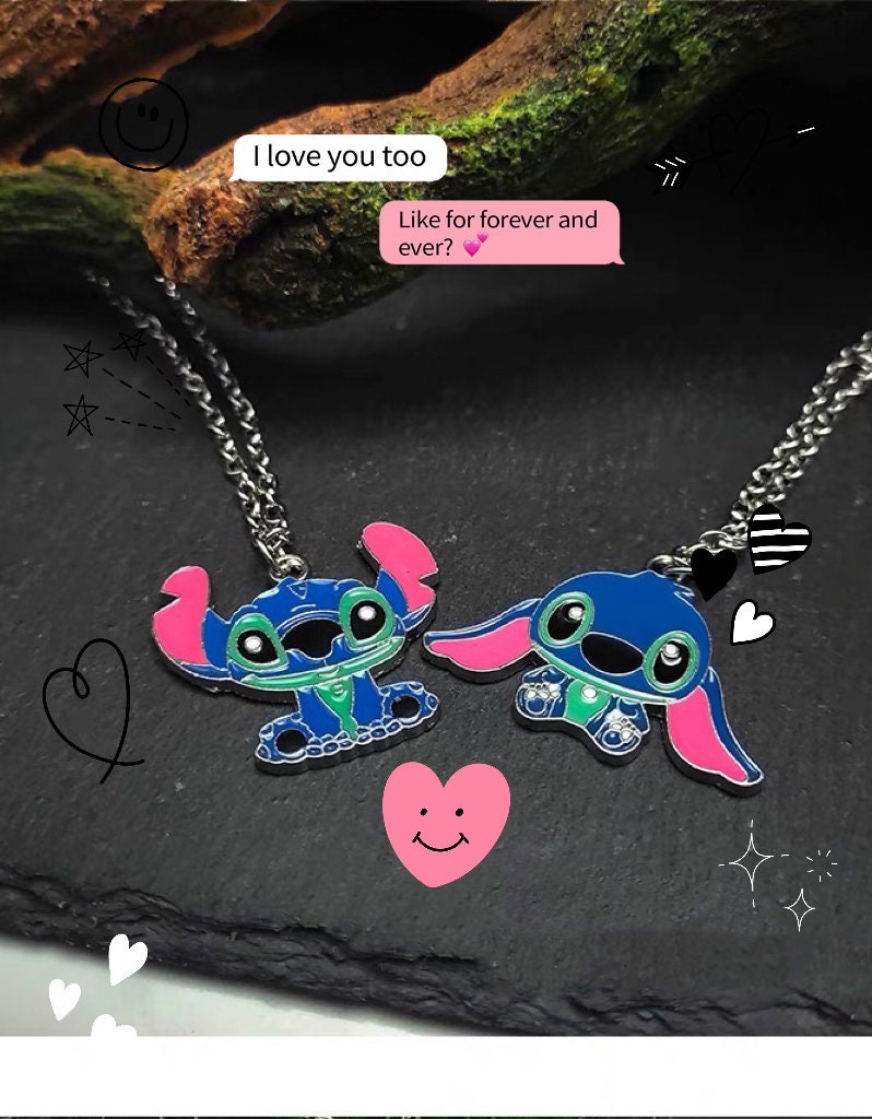 LParkin Best Friend Keychain Friendship Gift You are The Lilo to My Stitch  Lilo and Stitch Inspired Keychain Gift for BFF (Lilo Stitch) at Amazon  Men's Clothing store