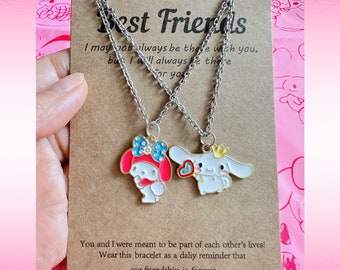 My Melody Y2K Necklace, Cute Sanrio Jewelry, Gift for Girlfriend, Sanrio  Lover, Pink Bunny Rabbit Adorable Necklace, Cute Aesthetic Necklace -   Denmark