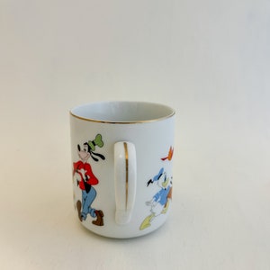 Vintage Walt Disney World Mug - Mickey Mouse, Dumbo, Goofy, Pinocchio, Thumper, Donald Duck, Pluto image 10