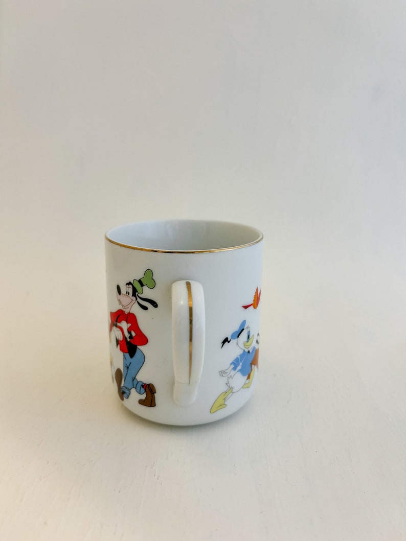 Vintage Walt Disney World Mug - Mickey Mouse, Dumbo, Goofy, Pinocchio, Thumper, Donald Duck, Pluto image 10