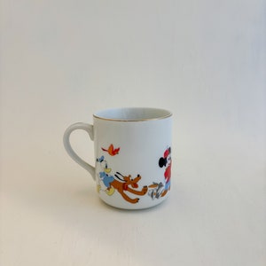 Vintage Walt Disney World Mug - Mickey Mouse, Dumbo, Goofy, Pinocchio, Thumper, Donald Duck, Pluto image 5