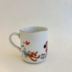 Vintage Walt Disney World Mug - Mickey Mouse, Dumbo, Goofy, Pinocchio, Thumper, Donald Duck, Pluto image 9