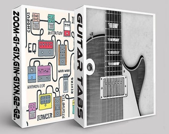 2.650 Patches ZOOM G1-G1x,G1N-G1XN,G2-G2.1u. Multi Effects Processor Presets Tone And 50,000 Guitar Tabs