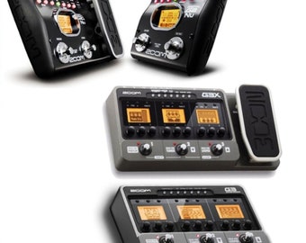 ZOOM G2Nu-G2.1Nu-G3-G3X マルチエフェクトプロセッサーのパッチ