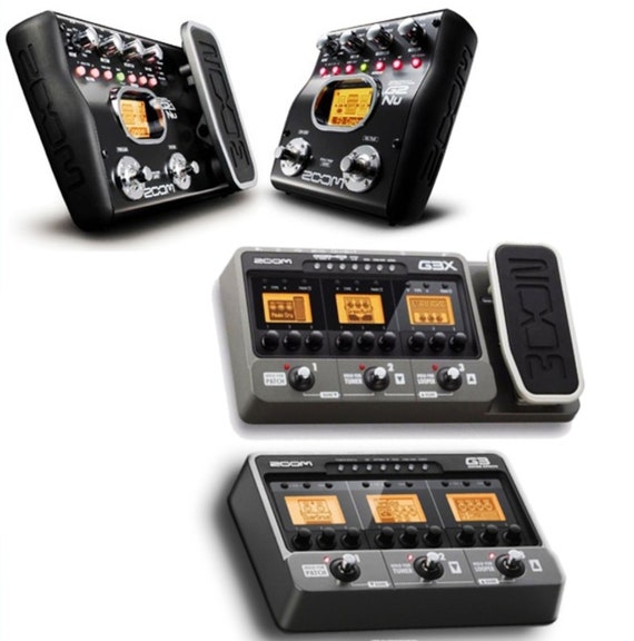 ZOOM G2Nu-G2.1Nu-G3-G3X マルチエフェクトプロセッサーのパッチ
