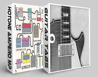 600 Patches Presets Hotone Ampero ONE MP-80 MP-100 Multi-Effektprozessor-Bibliothek und 50.000 Gitarren-Tabs