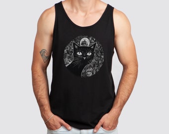 Cat  - Unisex Jersey Tank