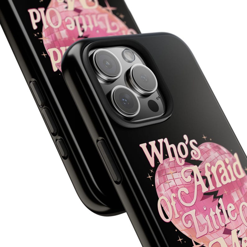 Who's Afraid of Little Old Me Tough Phone Cases Swifty Phone Case taylor Phone Case Gift for Her Protection Case Funny Quote Phone Case image 2